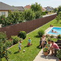 Tieniaca plachta BrownDecor, 95% zatienenie, 1x50 m, hnedá