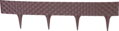 Plastová palisáda RattanPalisade 2,46 m, hnedá, bal. 3 ks, UV 1 detail