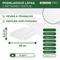 Netkaná textília Garden B1106 3,2x10 m, 17 g/m², biela