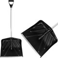 Odhrňovač ANSNOW P9 435x390 mm, lopata na sneh, ALU násada
