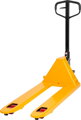 Paletový vozík DB 2T, 1150x550 mm, PU kolieska, nosnosť 2 tony 2 detail