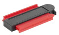 Šablóna na obkreslenie tvarov DG680, 125x101 mm, s uzamknutím a magnetom