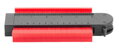 Šablóna na obkreslenie tvarov DG680, 125x101 mm, s uzamknutím a magnetom