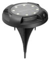 Solárna lampa Solar Crater, 11x14 cm, 12 SMD LED, AA, 2 ks 2172130 2 detail