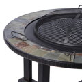Strend Pro Grill, Ohnisko kovové, 4 stoličky, 105 cm 27 detail
