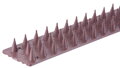 Zábrana proti vtákom Strend Pro Garden – hnedá, 10 ks, 49×4,5×1,7 cm