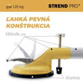 Držiak skla Strend Pro, prísavný, 2-kupolový, max. 80 kg 11 detail