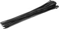 Sťahovacia páska 1000x9 mm, 50 ks, čierna, nylon