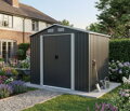 Záhradný domček Strend Pro, plech, antracit, 226x162x206 cm