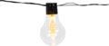 Solárna reťaz zo žiaroviek – 10x LED, 2,7+3 m