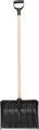 Odhrňovač Snowman M0 400x310 mm, lopata na sneh, drevená násada