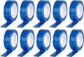 Izolačná páska 19 mm x 10 m, modrá, PVC, balenie 10 ks