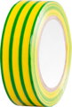 Izolačná páska 19 mm x 10 m, zelenožltá, PVC, balenie 10 ks