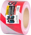 Výstražná páska ZÁKAZ VSTUPU 80 mm x 250 m, červená/biela
