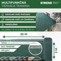 Tkanina tieniaca PRIVAT.NET 2,0x25 m, sieť, HDPE, UV, 230 g/m2, 95% zelená