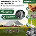 Kurín Strend Pro, pre hydinu, voliéra, klietka, kurnik, so strechou, 3x2x2 m 1 detail