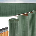 Umelý bambusový plot PVC 900 mm, zelený, 3 m, UV ochrana