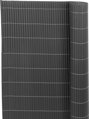 Umelý bambusový plot PVC 1000 mm, antracit, 3 m, UV ochrana