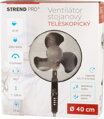 Ventilátor Strend Pro, stojanový s diaľkovým ovládaním, 40 cm, 45 W 7 detail