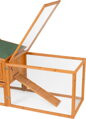 Králikáreň Strend Pro, so strechou, 158x58x68 cm
