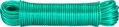 Šnúra na prádlo ROPE PVC WiCo, 30 m/4,5 mm, oceľové jadro, zelená
