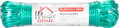 Šnúra na prádlo ROPE PVC WiCo, 30 m/4,5 mm, oceľové jadro, zelená