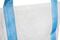Vak BigBag TOF4, 93x93x120 cm, PP, 4 uši, biely, rovné dno, max. 1000 kg