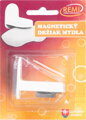 Držiak na mydlo, magnetický, samolepiaci, plastový