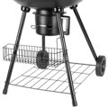 Gril Strend Pro Oliver, BBQ, na drevené uhlie, 540x570x920 mm 17 detail
