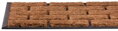 Rohožka pred dvere RBC 124, Brickwall, guma/kokos, hnedá 45x75 cm 6 detail