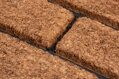 Rohožka pred dvere Brickwall – 45x75 cm, hnedá
