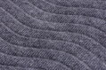 Rohožka pred dvere Waves – 40x60 cm, sivá