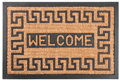 Rohožka pred dvere RBB 110 Welcome 2 – hnedá, 40x60 cm
