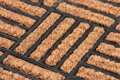 Rohožka pred dvere RBB 123, Parquets 3 - hnedá, 40x60 cm 5 detail