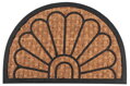 Rohožka pred dvere RBP 139 Peacock – hnedá, 40x60 cm