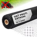 Sieť proti krtkom GrassGuard, 12x12 mm, 1x200 m