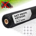 Sieť proti krtkom GrassGuard, 16x16 mm, 2x200 m