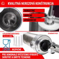 Plnička na klobásy a jaternice Porking SM206, 3 kg, ručná, vertikálna 4 detail