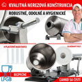 Plnička na klobásy a jaternice Porking SM208, 4 kg, ručná, horizontálna