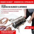 Plnička na klobásy a jaternice Porking SM208, 4 kg, ručná, horizontálna