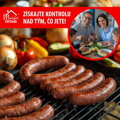 Plnička na klobásy a jaternice Porking SM208, 4 kg, ručná, horizontálna