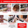 Plnička na klobásy a jaternice Porking SM208, 4 kg, ručná, horizontálna