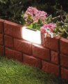 Plastový obrubník GB004, 45x29 cm, Solar, LED, 4 ks