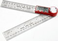 Pravítko Strend Pro, digitálne, uhlové 200 mm, nerezové, INOX, uholník 4 detail