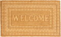 Rohožka MagicHome, pred dvere, Welcome, plast, 45x75 cm