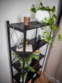 Regál Racks RAW5T – kovový, 5 políc, 163x72x34 cm, 50 kg/polica, na kolieskach