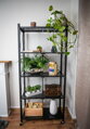 Regál Racks RAW5T – kovový, 5 políc, 163x72x34 cm, 50 kg/polica, na kolieskach