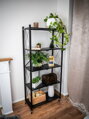 Regál Racks RAW5T – kovový, 5 políc, 163x72x34 cm, 50 kg/polica, na kolieskach