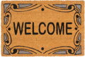 Rohožka MagicHome, pred dvere, Welcome, kokos/pvc, 40x60 cm