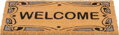 Rohožka MagicHome, pred dvere, Welcome, kokos/pvc, 40x60 cm